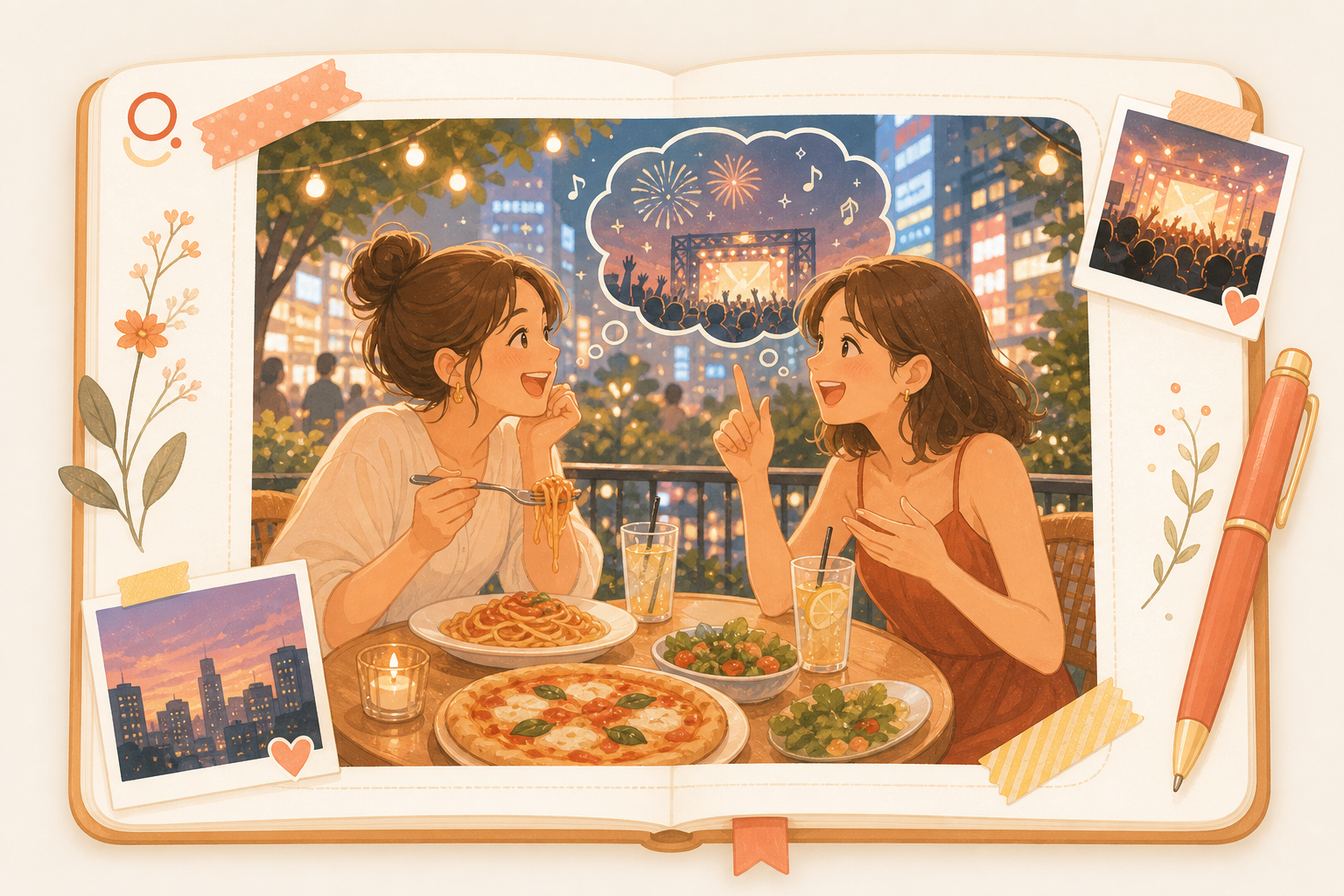 絵日記化した思い出